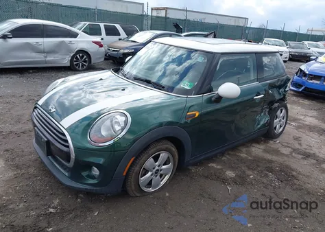 2016 Mini Hardtop Cooper z USA, uszkodzony, nr VIN WMWXP5C57G2D14726